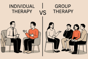 مقایسه روان درمانی فردی و گروهی