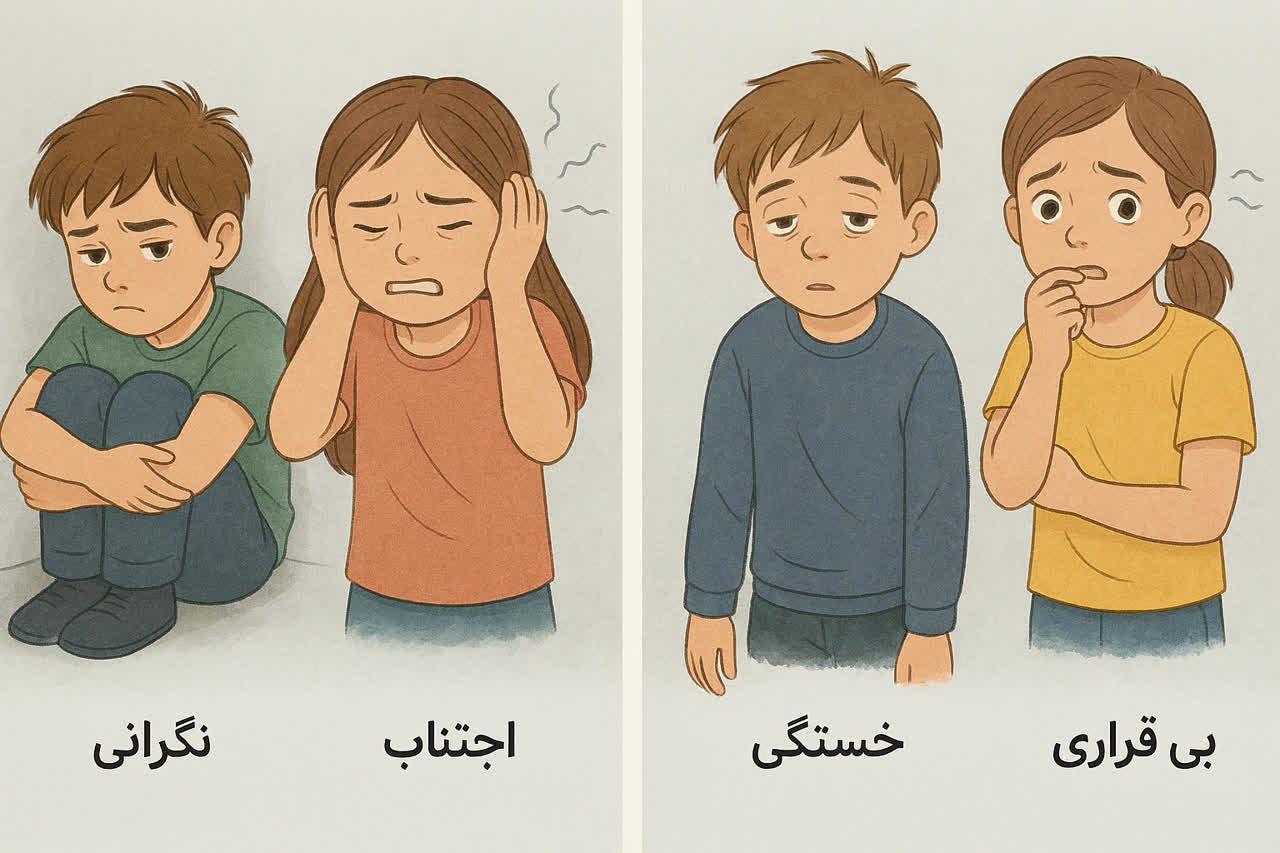 نشانه‌های اضطراب در کودکان | راهکارهای کاهش+1پادکست روانشناس کودک